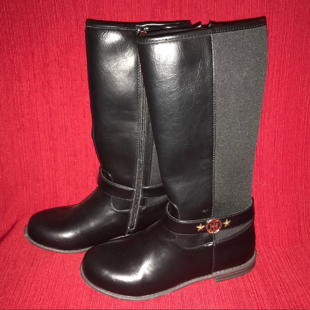 NWOT Youth Tommy Hilfiger Andrea Riding  Boots